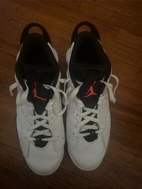 Air Jordan Men ‘s Retro 6 low golf white 11